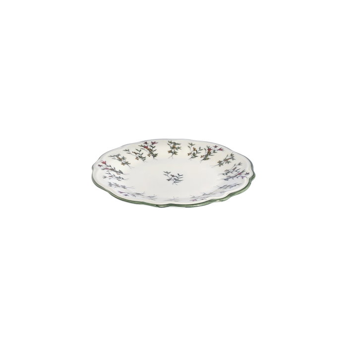 Hermia Set de Servir Pasteles Terra Fulya de Porcelana, 8 piezas